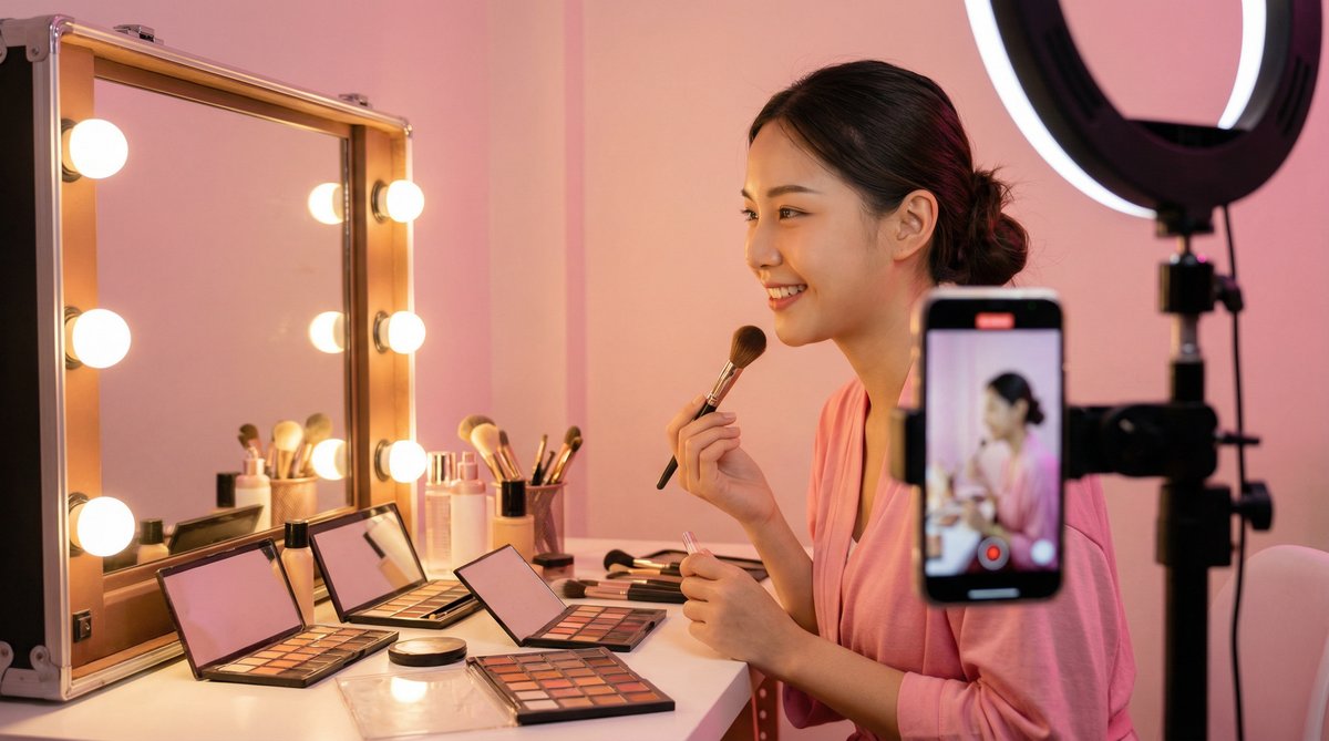 萝莉岛美妆视频